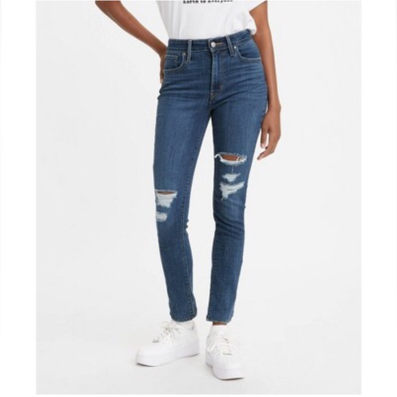 👖Levi’s 721 HIGH RISE SKINNY JEANS - Picture 3 of 16